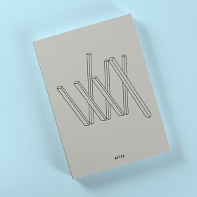 Notes - Blockbuch Pale Grey