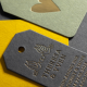 Hangtags Heißfolienprägung