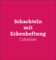 Schachteln mit Eckenheftung Colorplan