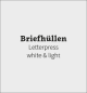 Briefhüllen white & light